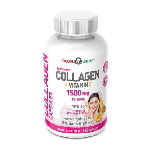 Hydrolyzed Collagen + Vitamin C | 1500mg Capsules x120
