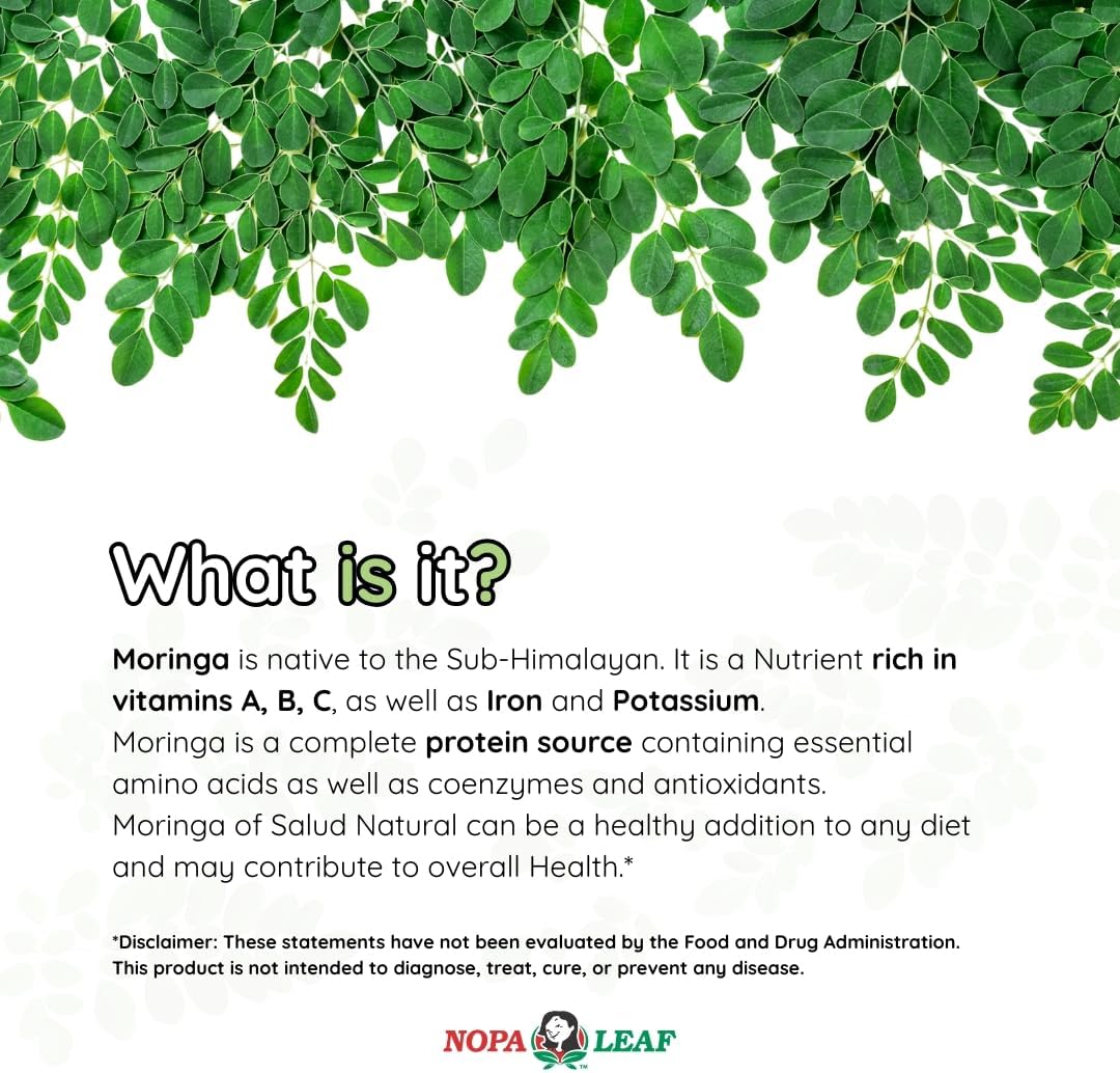Moringa Oleifera – 1500mg Capsules x120 - Image 5